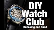 DIY watch Club Initial look and build of the Mosel Skeleton Watch ...