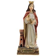 Wann stellt man barbarazweige auf? Statue Aus Harz Heilige Barbara Mit Turm 15 Cm Online Verfauf Auf Holyart
