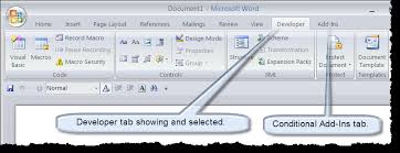 Microsoft word 2013 and 2010 have three main types of tab stops used to position text: Ribbon Qat User Interface