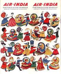 Air India 2 Air India International Air India India Poster Vintage India