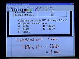 Now, if it lies between two digits like 9 and 0, you have to select 9 and then reduce. E Tuisyen Physics How To Calculate Electricity Bill Youtube