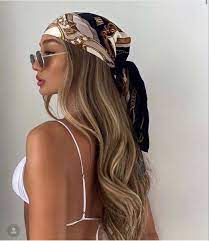 Pin By Gulin On H A I R S T Y L E S Scarf Hairstyles Hair Styles Aesthetic Hair