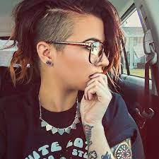 Girrlscout Photo Shaved Side Hairstyles Shaved Hair Half Shaved Hair