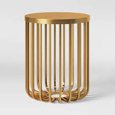 Check spelling or type a new query. Kibara Cage Accent Table Brass Opalhouse Target