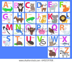Introduce toddlers and preschoolers to the magic of the alphabetimals by exploring animals that start with the letter a. Children Alphabet With Animals Letters A B C Royalty Free Stock Vector 513172012 Avopix Com