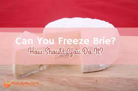 Can You Freeze Brie How Should You Do It Simply Healthy Family