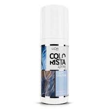 L Oreal Paris Colorista Spray Pastel Blue Hair Colour Colorista Temporary Blue Hair Dye Dyed Hair Blue