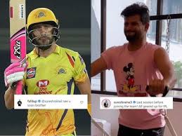 Faf du plessis in ipl: Raina Du Plessis Viral Chat Suresh Raina Promises A New Bat To Faf Du Plessis As Csk Star Completes Final Session Before Joining Ipl Camp Cricket News