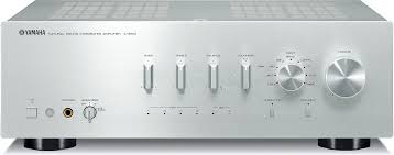 yamaha a s801 silver stereo integrated amplifier with built in dac optional bluetooth at crutchfield in 2020 integrated amplifier hifi amplifier