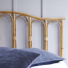 Authentique et chaleureux, parfait pour un intérieur cocoon et accueillant. Tete De Lit En Rotin Naturel 160 Cm Meuble Pour Chambre Tikamoon