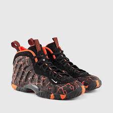 Black And White Foams Nike Foamposites Black And Orange Kicks Shoes Sneaker Boots Foams Shoes Nike