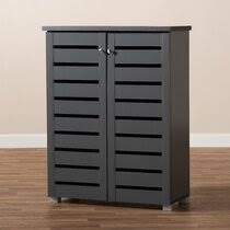 Target / furniture / narrow cabinet with doors (609). Narrow Entryway Shoe Cabinet Wayfair