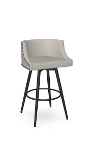 Check spelling or type a new query. Amisco Radcliff Swivel Stool W Hammered Nailheads On Back