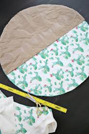 There are lots of different shapes and sizes for these but lately i've been loving the round mats and play gyms, so i thought it'd be fun to make a round one once you sew down the middle, you'll make more pin lines every 4″ and sew down those to create one direction of your quilted detail (a yardstick. Round Quilted Play Mat Diy A Beautiful Mess