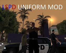 This multifunctional police mod includes features such as: Gta San Andreas Gta San Andreas Lspd Uniform Mod Gtainside Com