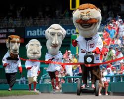 Image result for washington nationals presidents race