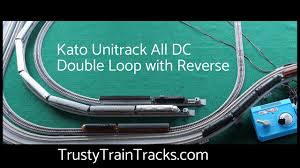I do not do any thing special or make any modifications to run dcc on unitrack. Double Track N Scale Kato Unitrack With Reverse Loop Youtube