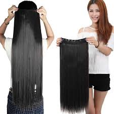 On the other hand, malaysian hair extensions have a better luster and shine than virgin brazilian hair extensions. Baal Smooth And Silky Straight Synthetic Hair Extensions Long Hair Synthetic Extensions For Women And Girls Black Pack Of 1 Amazon In Beauty