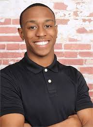 Black college swimmer