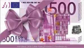 Scheine können als gutscheine o.ä. Bildergebnis Fur 500 Euro Schein Als Geschenk Ausdrucken Euro Scheine Scheine Ausdrucken