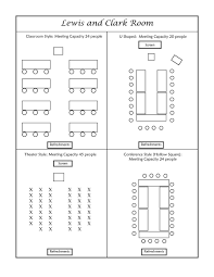 U Shape Table Seating Diagram Reading Industrial Wiring