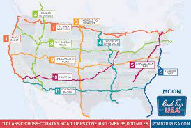 Rv trip planner ideas and routes. 11 Epic Cross Country American Road Trips Road Trip Usa