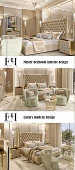 Beautiful Interior Design For Luxury Houses In With A Beautiful Bed The Interior Decoration Is Cr Luxury Bedroom Design Luxurious Bedrooms Bedroom Design Gold