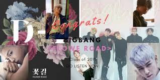 It was released digitally on march 13, 2018, by yg entertainment, as a gift and a final farewell from the group to its fans ahead of a lengthy hiatus. Bigbang Big Bang Single Digital Flower Road æ–°æ­Œ