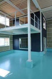 かっこいい大型ガレージ 倉庫 ホビールーム付 茨城県小美玉市施工例 かっこいいデザイン車庫ガレージ 倉庫 ガレージハウス施工例 倉庫ロフト ガレージハウス 鉄骨