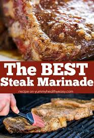 You Will Not Regret Marinating Your Steaks In This Best Steak Marinade Recipe It Takes Minutes To Steak Marinade Steak Marinade Recipes Grilled Steak Recipes