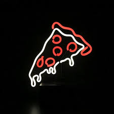 Fancy Pizza Desktop Neon Sign With Images Neon Signs Neon Neon Sign Art