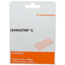 Klammerpflaster (wundnahtstreifen) sollten circa vier bis sechs tage auf der wunde bleiben. Leukostrip S Wundnahtstreifen Steril 1 St Shop Apotheke Com