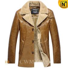 Mens Sheepskin Winter Jacket Coat Cw858348 Mens Shearling Jacket Mens Fashion Winter Coats Mens Fashion Coat