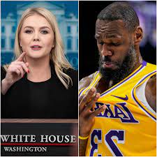 LeBron James called her “KKK Barbie”… but Karoline Leavitt didn't scream.  She answered—with just 17 calm, cutting words that turned the spotlight  back on him. The internet froze. Reporters went silent. What