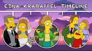 The Complete Edna Krabappel Simpsons Timeline - YouTube