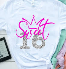 Free Free 226 Sweet Sixteen Cake Topper Svg SVG PNG EPS DXF File