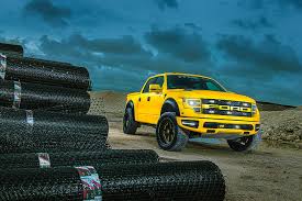 Hd Wallpaper Ford Yellow F 150 Raptortrax Sub Machine Mc Customs Wallpaper Flare