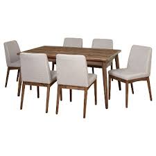 Online searching has now gone a protracted means; 7pc Element Mid Century Modern Dining Set Walnut Buylateral Target