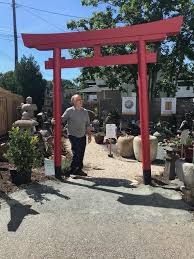 Make one for your yard as an accent piece over a path or at an entrance to a garden. Japanese Full Scale Red Torii Garden Gate For Sale At 1stdibs