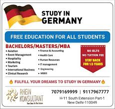 Free Study In Germany Free Education Education World Human Marketing