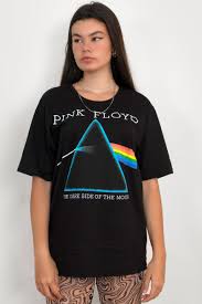 Camiseta T Shirt Pink Floyd Prisma