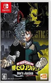 My hero academia is a japanese superhero manga series written and illustrated by kōhei horikoshi. åƒ•ã®ãƒ'ãƒ¼ãƒ­ãƒ¼ã‚¢ã‚«ãƒ‡ãƒŸã‚¢ One S Justice Switch Amazon Co Jp