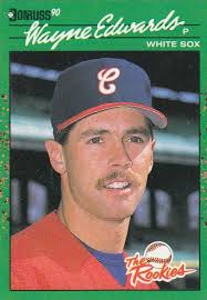 1990 Donruss Rookies # 17 Wayne Edwards -- Chicago White Sox