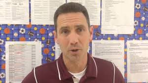 Perry basketball coach Brett Hardy