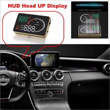 Car Hud Head Up Display For Mercedes W203 W204 W205 W210 W211 W212 Safe Driving Screen Projector Obd Ii Connector Head Up Display Car Electronics Obd