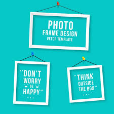 Free certificate vector template · download. Free Vector Photo Frame Template