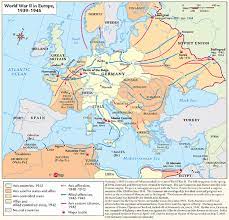 Map of eastern europe 1941 at ww2 in and north africa. Pin On Maps For The Classroom