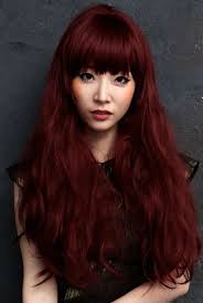 Red Hair Will Also Look Pretty With Tanned Skin Especially If Said Person Wants A Pop Of Color Description Hair Color Asian Dark Red Hair Color Long Red Hair