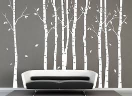 Birch Tree Wall Decals Peel And Stick 9 Birch Trees Decal Wall Decals Tree Wall Decal By Naturehomearts 70 00 Nursery Wall Decals Tree Birch Tree Wall Decal Forest Wall Decals