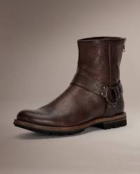 Phillip Lug Harness Men Boots Casuals The Frye Company Mens Leather Ankle Boots Leather Shoes Men Boots